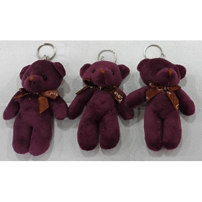 PELUŞ AYI ANAHTARLIK 12'Lİ PAKET KOD 6117