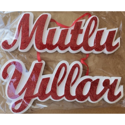 YILBAŞI SÜSÜ 1'Lİ PAKET KOD 7214