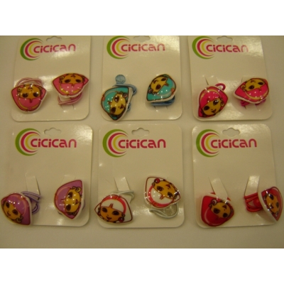 LASTİKLİ TOKA 6'LI PAKET KOD 1645